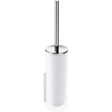 Keuco Edition 400 WC - garniture de toilette 11564019000 en chrome, verre de cristal véritable (1/6)