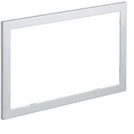 Geberit – Cadre de recouvrement pour plaques de déclenchement WC – Finition chrome brossé – Zinc moulé sous pression – Dimensions 24x0,6x15,7cm (1/4)