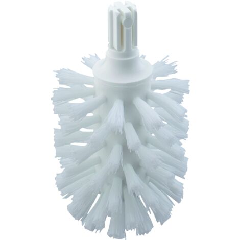 tête de brosse hansgrohe WC Ø 66mm, simple, blanc , tête de brosse de rechange
