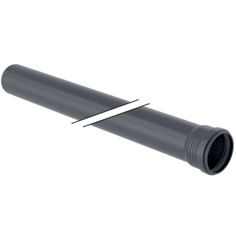 Geberit – Tuyau d'évacuation PVC DN 90 – Longueur 500 mm – Joint EPDM pour protection acoustique – Conformité EN 12050-2/3 - 393402141