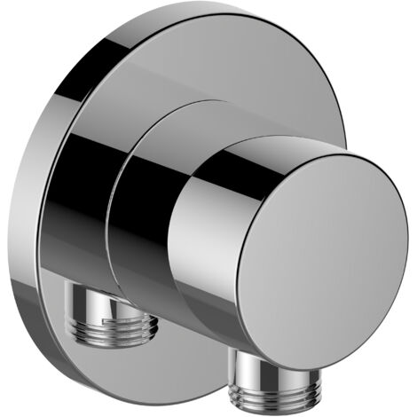 Keuco IXMO Raccord flexible DN15 59547010001 avec rosace ronde chromé (1/3)