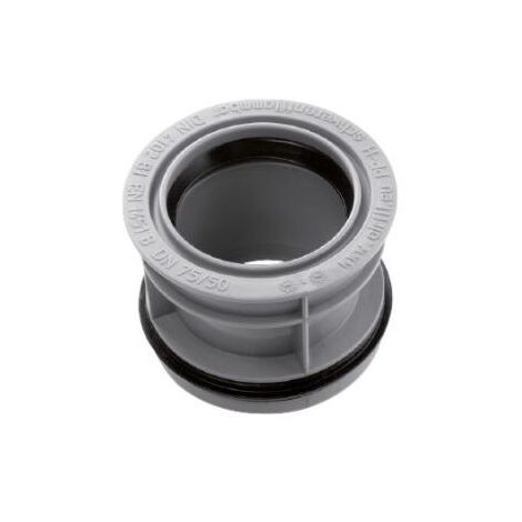 Airfit réducteur d&39eaux usées interne 7550IR DN 75 x 50, pour tuyaux HT et KG, en polypropylène