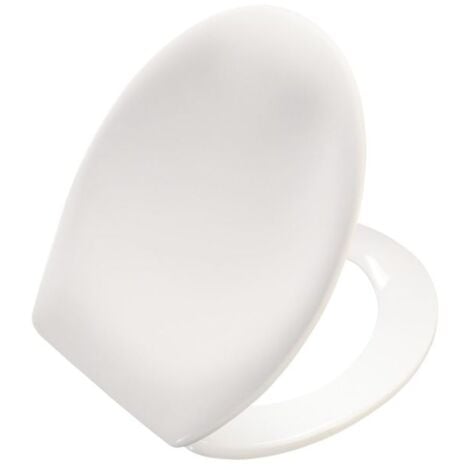 Pressalit Scandinavia WC siège 75000UN3999 blanc, acier inoxydable