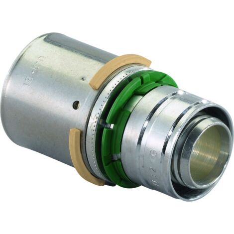 Raccord à sertir Uponor 1046934 50 x 40 mm, réduit, laiton étamé