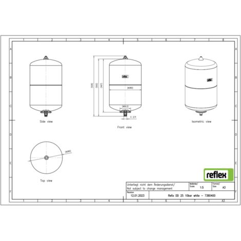 Vase d'expansion - FLAMCO- Flexcon Premium