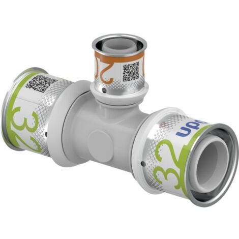 Té à sertir Uponor S-Press PLUS 1039959 32 x 20 x 32 mm, réduit, PPSU
