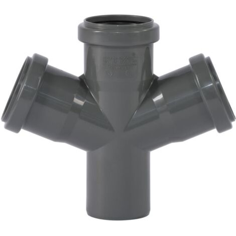 Ostendorf HTsafe HTsafe double embranchement 172900 DN/OD 50x50x50, 67° (1/2)