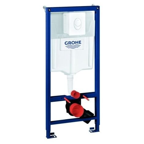 Grohe Rapid SL set 3 en 1 pour WC 38722001  hauteur 1,13 m, plaque de déclenchement Skate Air