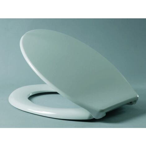 Haro WC siège 506856 charnière acier inoxydable, écrou FastFix, 2 points, blanc (1/2)
