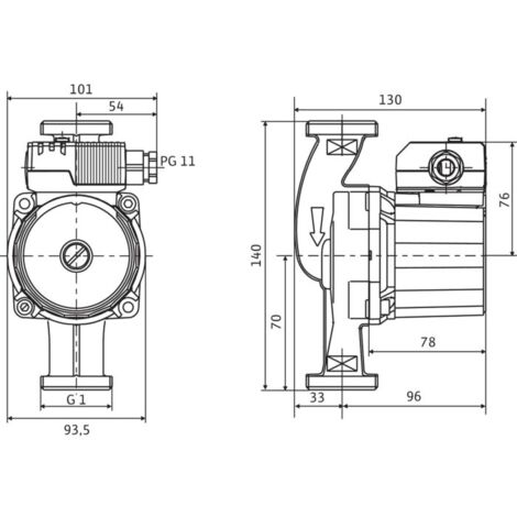 Wilo Star-Z 20/ 2000 pompe à eau potable 4028111 PN 10, 230 V