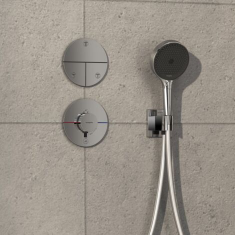 MITIGEUR THERMOSTATIQUE ENCASTRÉ, CHROME HANSGROHE 15562000