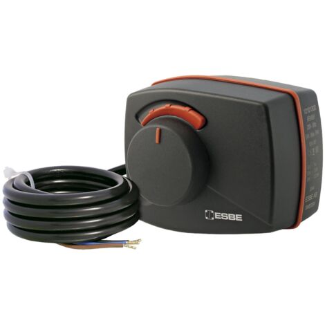 Servomoteur chauffage central ARA600 230 V – Temps de course 90° – Actionnement manuel – Vanne DN 15-50 – Esbe France (1/4)
