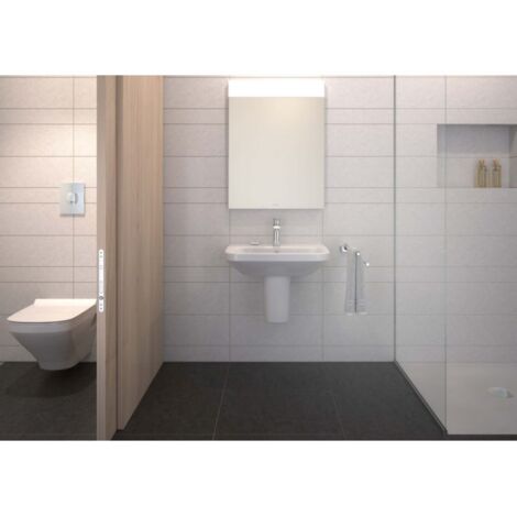 Duravit DuraStyle abattant 0063710000 sans soft closing, blanc, charnières inox