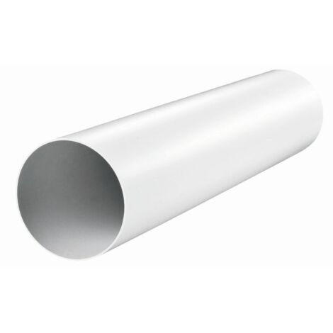 Tuyau en PVC pour VMC Ø 100 mm – Longueur 1930 mm – Surface intérieure lisse pour faible dynamique – Résistance acoustique élevée – Blauberg