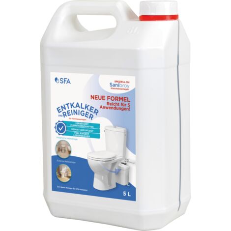 SFA – Détartrant nettoyant spécial X2910 – 5 litres pour petits systèmes de levage – 5 applications spécifiques – Efficace contre le calcaire