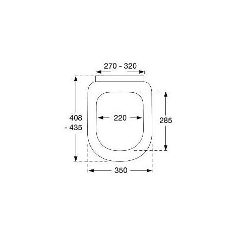 Pressalit Pressalit 3 siège de WC 684000D38999 blanc, avec Softclose