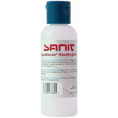 Sanit AquaDecon hygiène des mains 3380 flacon 50ml