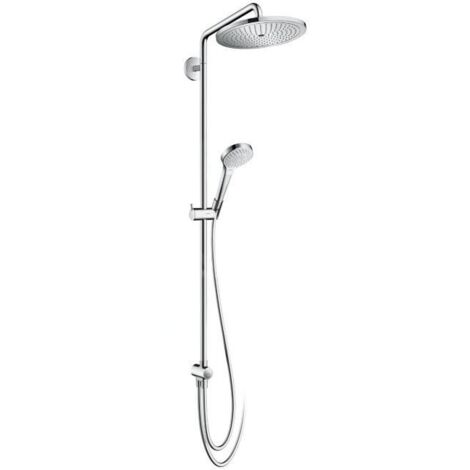 hansgrohe Reno Croma Select 280 Air Colonne douche 26793000, chrome, 1jet, bras de douche 400 mm (1/5)