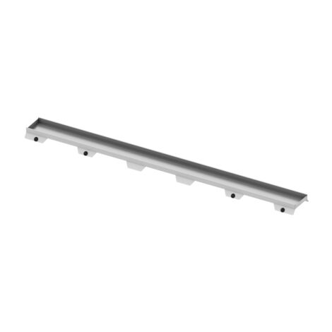 Tece DRAINLINE plaque carreler II brillant 600872 800 mm, en acier inoxydable, pour gouttière droite (1/3)