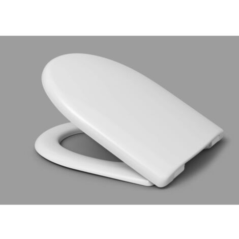Haro WC siège de spécification Déplacer 530200 blanc, charnières en acier inoxydable (1/2)