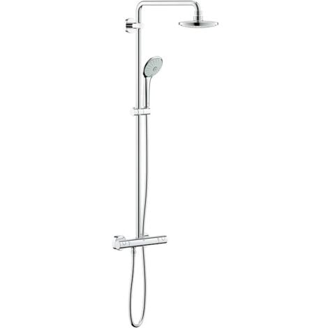 Grohe Euphoria System 180 colonne douche 27296001 chromé, et mitigeur thermostatique