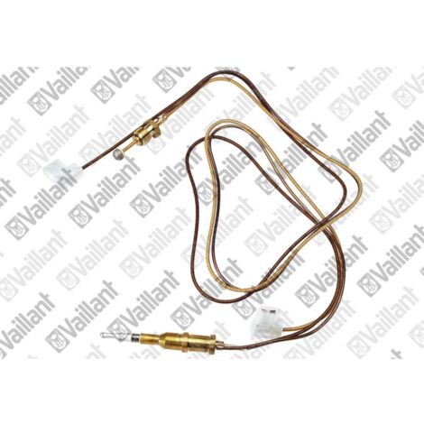 Vaillant – Thermocouple 600mm pour chaudière – Embout 11/32'' – Compatible modèles VKS 11-29/1T et VKS D 11-29 T – Installation par professionnel