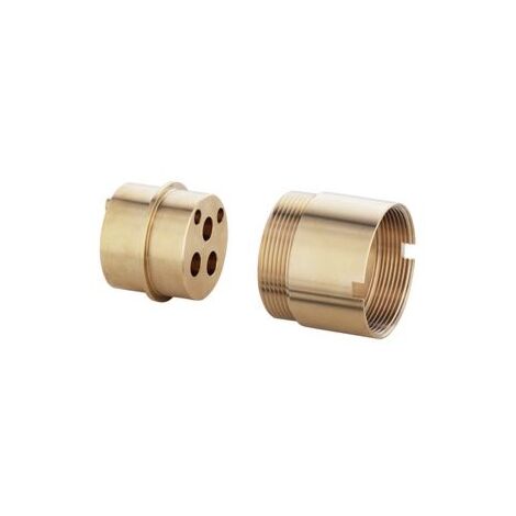 Kludi rallonge 7357500-00 30 mm, pour lavabo à encastrer mitigeur monocommande mural deux trous, neutre (1/3)