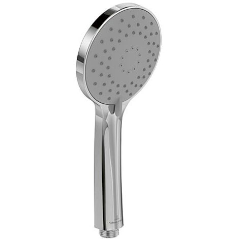 Douchette Villeroy & Boch Verve TVS10900300061 Ø 110 mm, 3 jets, avec protection anti-retour, fixation murale, chromée (1/2)