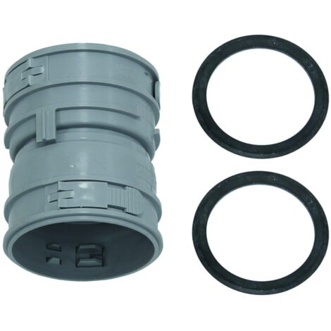 raccord Vaillant 0020077525 DN 60, pour tuyau d&39échappement flexible, PP (1/2)