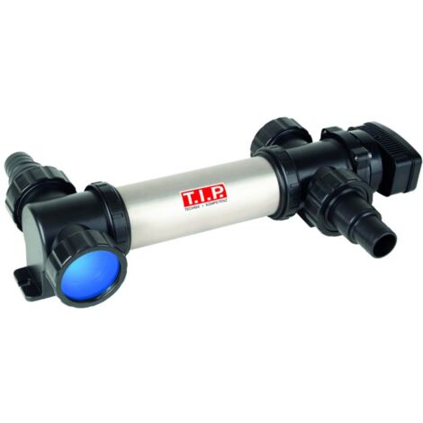 T.I.P. – Spot UV-C pour piscines jusqu'à 36 000 l – Acier inoxydable – Puissance 36W – Réduit bactéries et algues – 30447 (1/5)