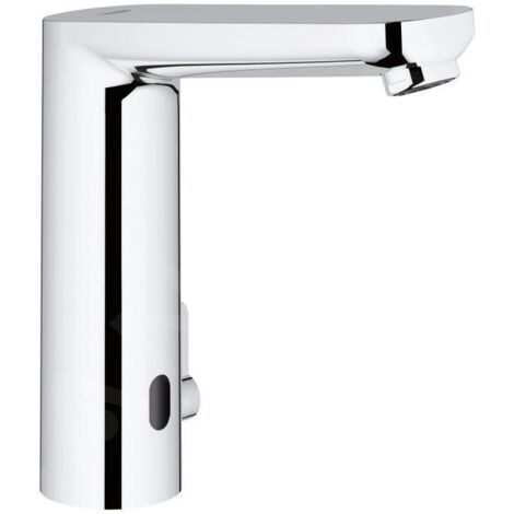 Mitigeur lavabo infrarouge Grohe Eurosmart CE 36422000, chrome, pile 6V, avec mélange, taille L (1/3)