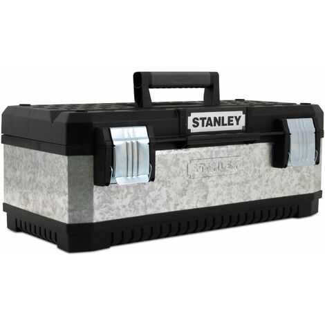 Werkzeugkiste - Verzinkt - Max. 23 kg - 49,7 x 29,3 x 22,2 cm - STANLEY, 1-95-618