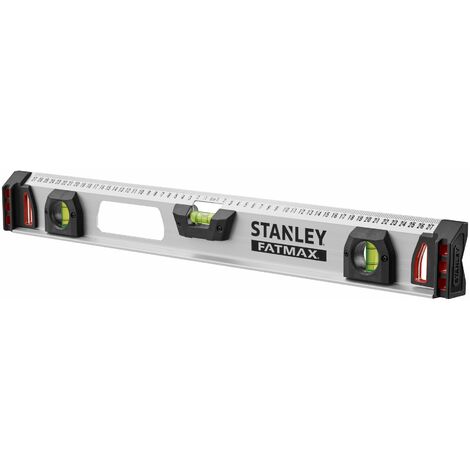Niveau Profil I-TrÃ¤ger - 60 cm - 3 Flaschen - Magnetisch - Aluminium - FATMAX - STANLEY, 1-43-554
