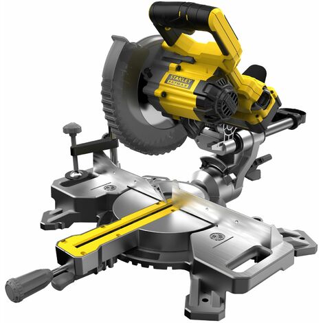 Akku-KreissÃ¤ge mit Gehrungsschnitt STANLEY FATMAX V20 SFMCS701M1-QW 190 mm mit 1 Akku 18 V 4,0 Ah 1 SÃ¤geblatt 40 ZÃ¤hne