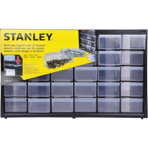 STANLEY  Sortimentskasten (L x B x H) 36.5 x 15.5 x 22.5 cm Anzahl Fächer: 30   Inhalt 1 St.