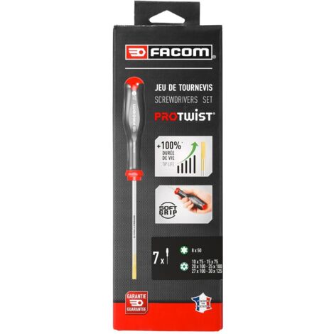 Set aus 7 PROTWIST Tamper Torx Schraubendrehern FACOM ATXR.J7PB