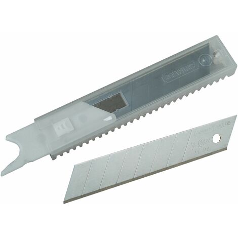 STANLEY - 10 Cutterklingen im Set 18mm FATMAX - 2-11-718 - 18mm x 10