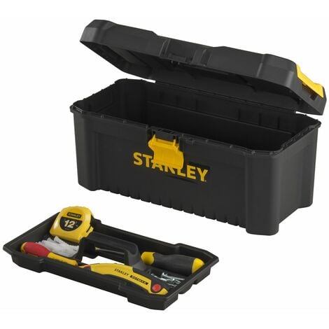 Werkzeugkasten - Classic Line - Plastikaufsatz - 40,6 x 20,5 x 19,5 cm - STANLEY, STST1-75517