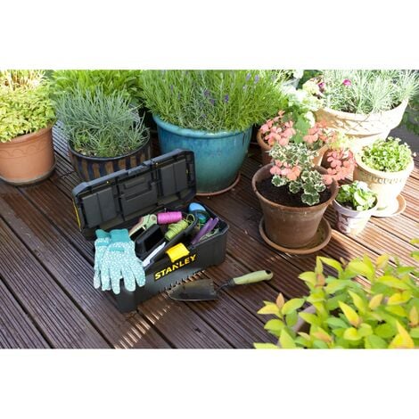 Werkzeugkasten - Classic Line - Plastikaufsatz - 40,6 x 20,5 x 19,5 cm - STANLEY, STST1-75517
