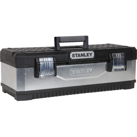 Werkzeugkiste - Verzinkt - Max. 28 kg - 66,2 x 29,3 x 22,2 cm - STANLEY, 1-95-620