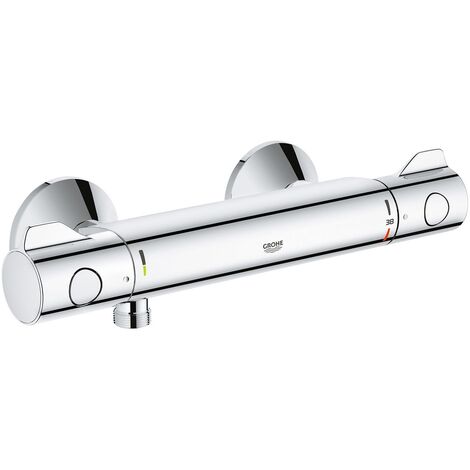Thermostat-Brause-Batterie GROHE Grohterm 800 1/2 chrom 34558000