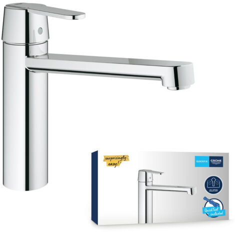Grohe Küchenarmatur Get chrom Spültischarmatur Spülarmatur Wasserhahn Küche