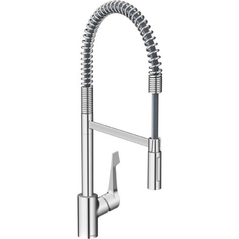 Hansgrohe Cento - Spültischarmatur XXL, Semi-Pro mit flexiblem Arm, EcoSmart, verchromt 14806000