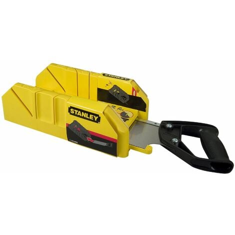 Gehrungskasten geliefert mit Rückensäge - 350 mm - STANLEY, 1-19-800
