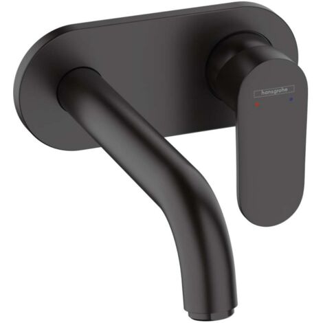 Grohe – Unterputz-Waschtischeinhebelmischer schwarz matt – 207mm Auslaufhöhe – keramische Kartusche – geeignet für Durchlauferhitzer – 71576670 (1/8)