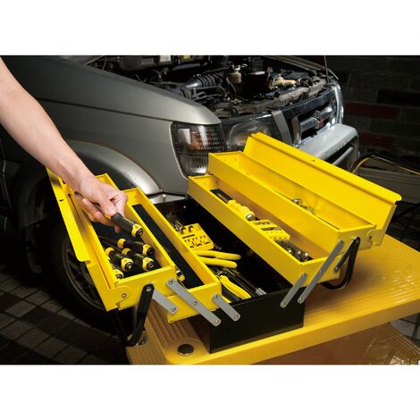 Werkzeugkasten - Metall - Großes Volumen - 45 x 20,8 x 20,8 cm - STANLEY, 1-94-738