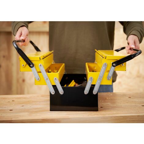 Werkzeugkasten - Metall - Großes Volumen - 45 x 20,8 x 20,8 cm - STANLEY, 1-94-738