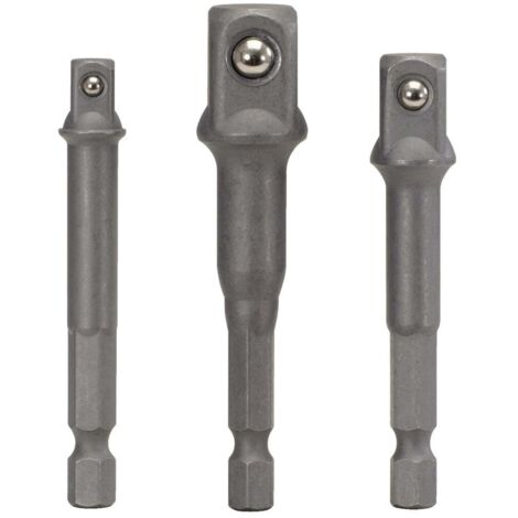 KSTOOLS Satz mit 3 StecknÃ¼adaptoren, 1/4''-3/8''-1/2'' - 514.1105 (1/5)