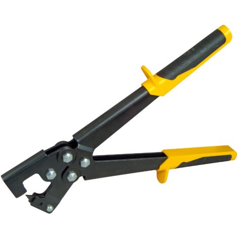 Pinza per crimpare profili a U - 0,6 mm - Lunghezza 280 mm - Acciaio - STANLEY, 15-273