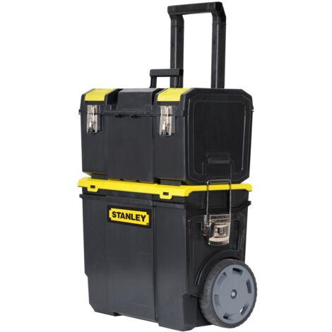 Mobiletto compatto 3 in 1 - Cassetta degli attrezzi e organizer centrale rimovibile - STANLEY, 1-70-326
